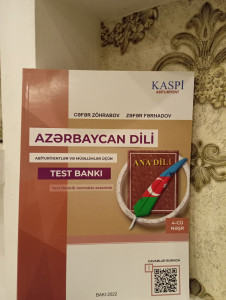 Kaspi Azərbaycan dili test bankı