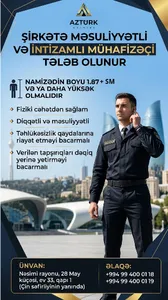 Mühafizəçi Vakansiyası