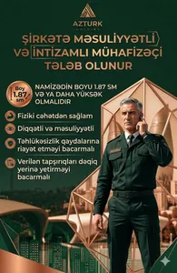 Mühafızəçi axtarılır