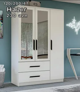 3Qapili dolab hazır