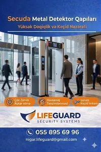 Qapi tipli metal detektor satisi ve qurasdirilmasi