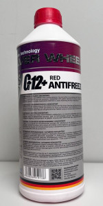 Qırmızı antifriz SILVER WHEEL G12+