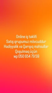 Online satış