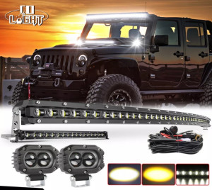 Jeep Wrangler dam işığı