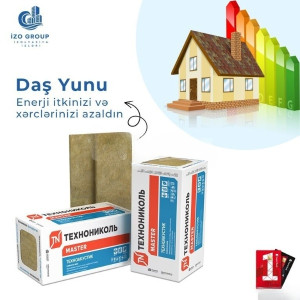 Səs izolyasiyası "TEXNOAKUSTİK" (Daş Yunu)