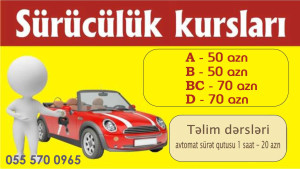 Sürücülük kursları