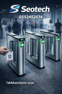 Turniket sistemlərinin satışı və quraşdırılması