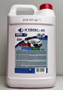 Qırmızı antifriz ICEBERG G12+  5 L