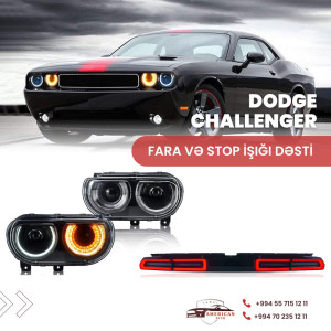 Dodge Challanger stop işığı dəsti