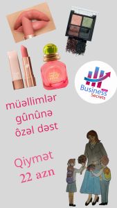 Qadın hədiyyə dəsti