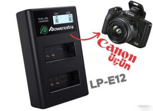 LP-E12 batareya üçün adapter