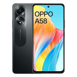 Oppo A58 Glowing Black